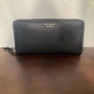 Kate Spade Black Womens Wallet